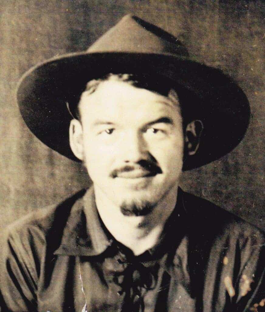 Keith Emmert, shown here in 1937 in his Scout uniform, was one of the leaders who went with a group of local Boy Scouts on a trip to New York City in 1935, after the Boy Scout Jamboree, set for Washington, D.C., was cancelled due to an outbreak of polio. Emmert spent six years as a Boy Scout, four years as assistant Scoutmaster, and seven years as a Scoutmaster in Madera. Photo courtesy of Pat Emmert Manning