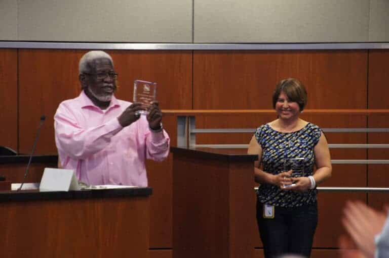 Service to local health honored