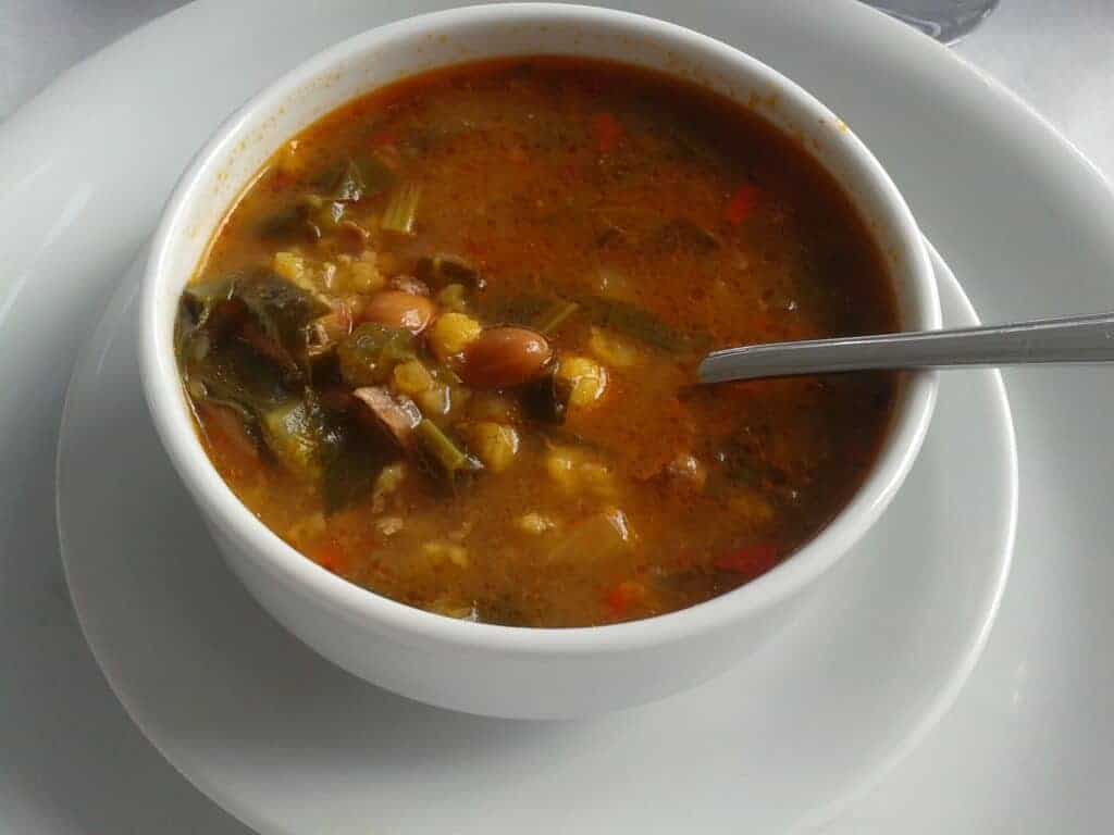 You can add whatever you like to a batch of homemade bean soup if you feel it needs something more, such as a few greens or even some meat. Photo - E4024, Wikimedia Commons