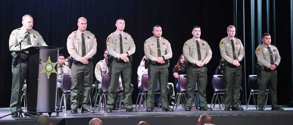 Photo - Sheriff honors officers with awards