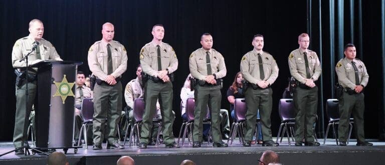 Sheriff honors officers with awards