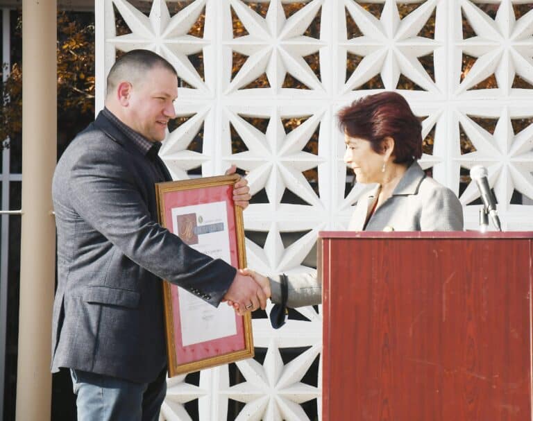 State senator honors O.L.I.V.E. group