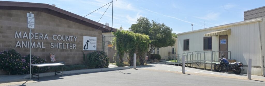 Photo - The Madera County Animal Shelter, at 205 Tozer St.