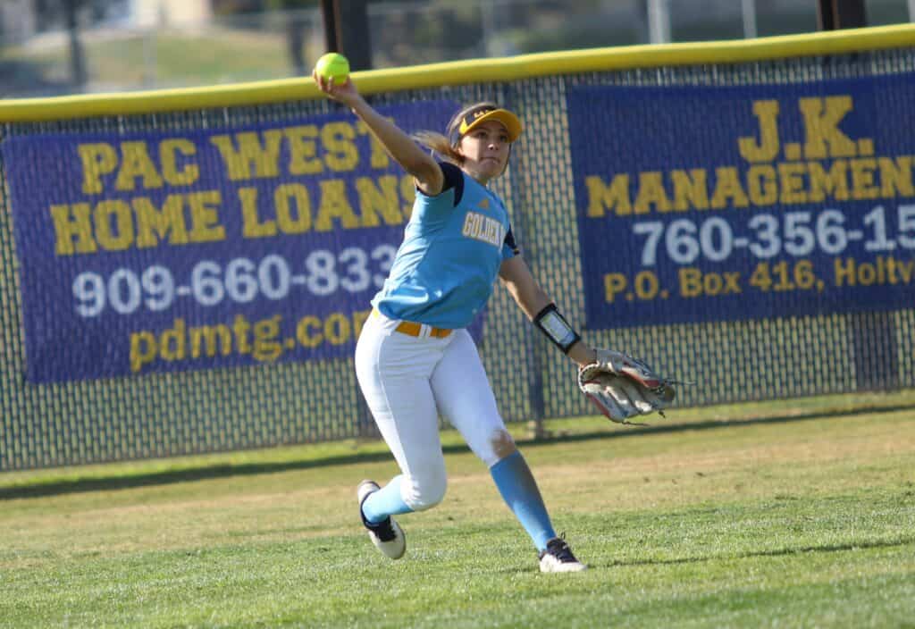 Photo - Former Madera Coyotes outfielder Taylor Brooks earned All-CalPac first team honors after batting .407 in the conference and tying for the league lead with 12 steals.