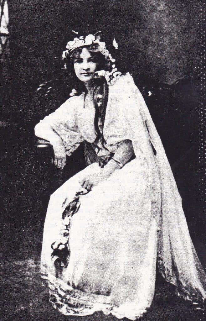 Photo - Lena Northern Adams is shown here in 1914 after she won the title of Madera’s Raisin Queen.