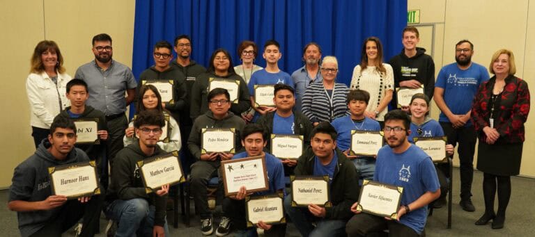 County education honors world champs