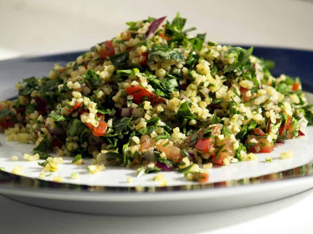 Photo - Cool off this summer with a tabbouleh salad that uses fresh mint.