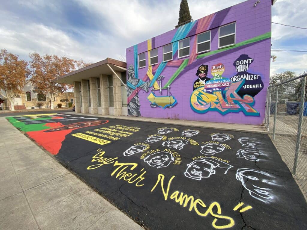 A Black Lives Matters mural was recently painted on a building at 126 N. B St. A Martin Luther King Day Celebration is set for Monday at noon (virtually: Instagram @Madera_Youth_Leaders, Facebook at Madera Youth Leaders). On-site events will be held with social distancing requirements, or in-car participation. Photo - Letter: Martin Luther King Jr. to Black Lives Matter — ‘Where do we go from here?’