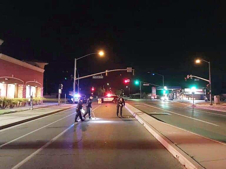 Man struck and killed by vehicle