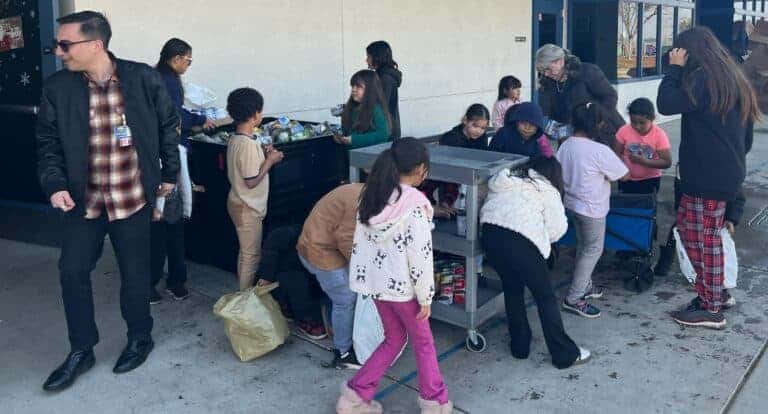 Pershing donates 1,600 items