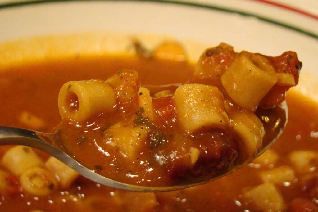 Photo - Simmer a pot of homemade minestrone soup for a delightful winter meal.