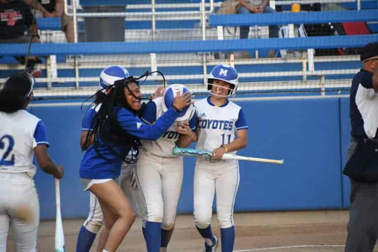 Coyotes walk off to second