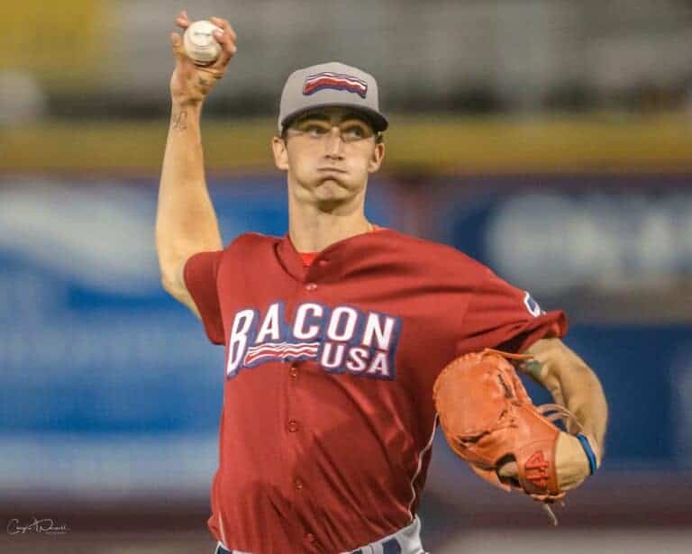 Former Liberty pitcher establishing himself