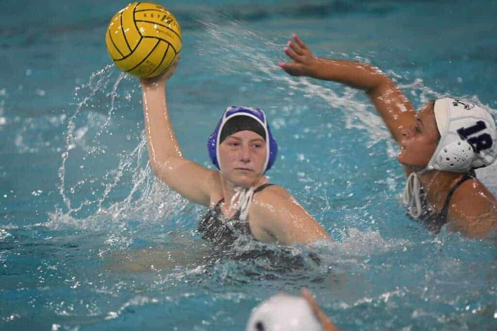 Photo - Madera’s Brooklyn Reeves rises up for a shot attempt during Tuesday’s Div. III semifinal loss to San Joaquin Memorial. She led the team with three goals in the 9-7 loss.