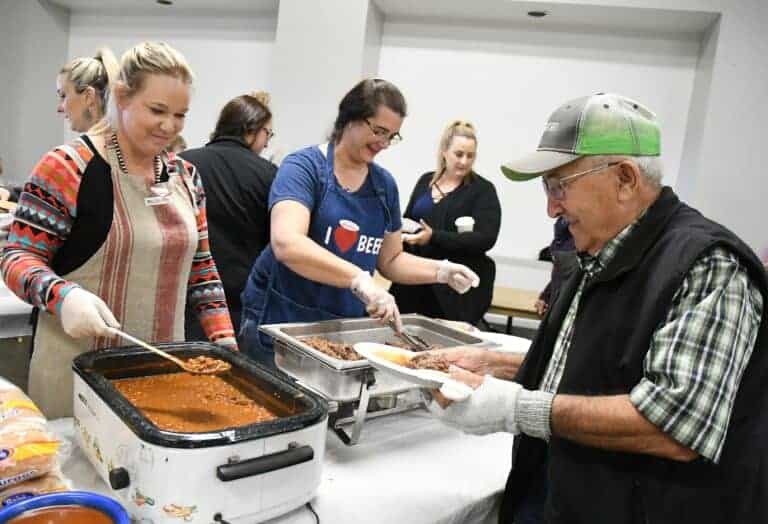 Cowbelles serve annual Chuck Wagon luncheon