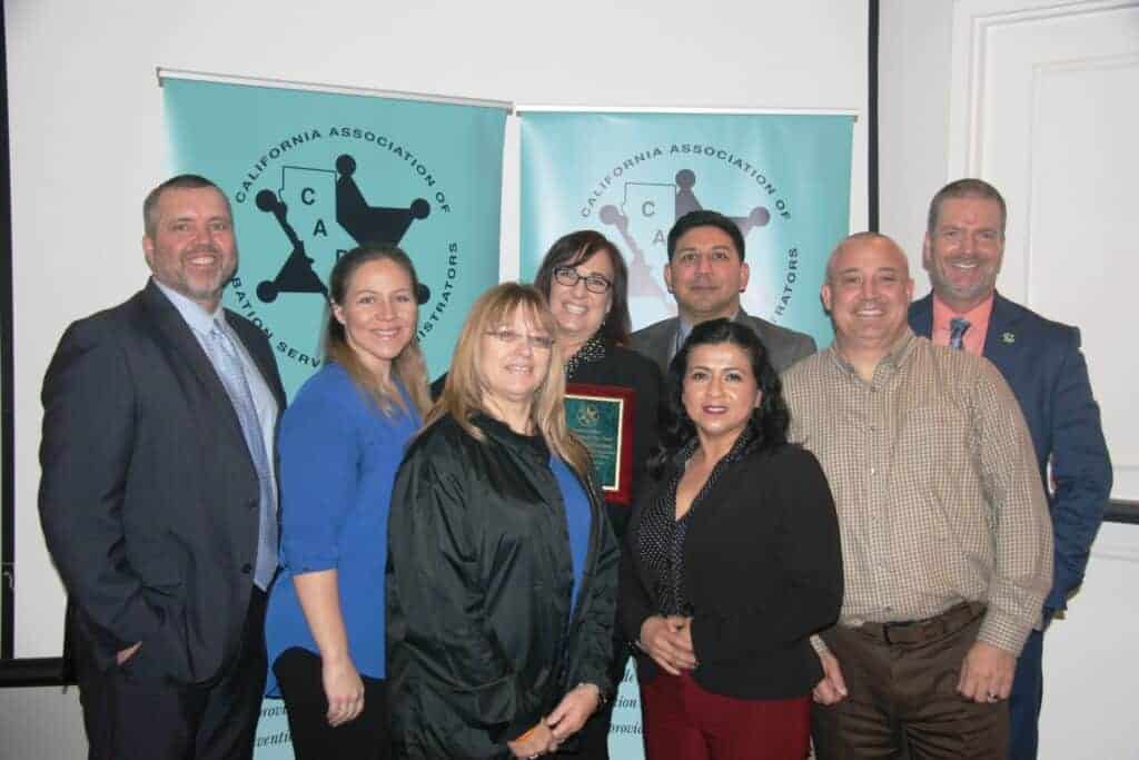 Photo - From left are Rick Dupree, Whitney Cox, Sharon Sampaulesi, Stephanie Stoeckel, Lisa Childers, Paul Deorian and Chris Childers.