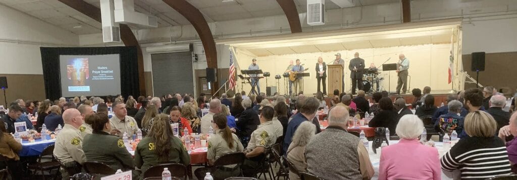 Photo - About 300 people attend the Madera Prayer Breakfast on Thursday to observe the National Day of Prayer.