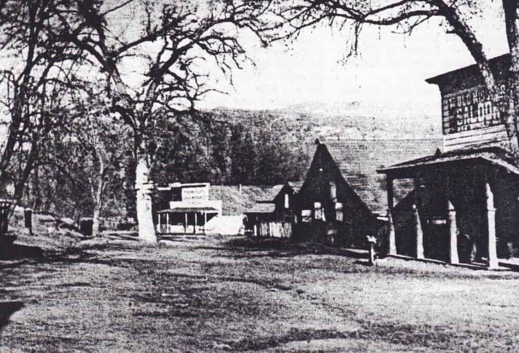 Photo - Oakhurst was once Fresno Flats, which is shown here circa 1880.