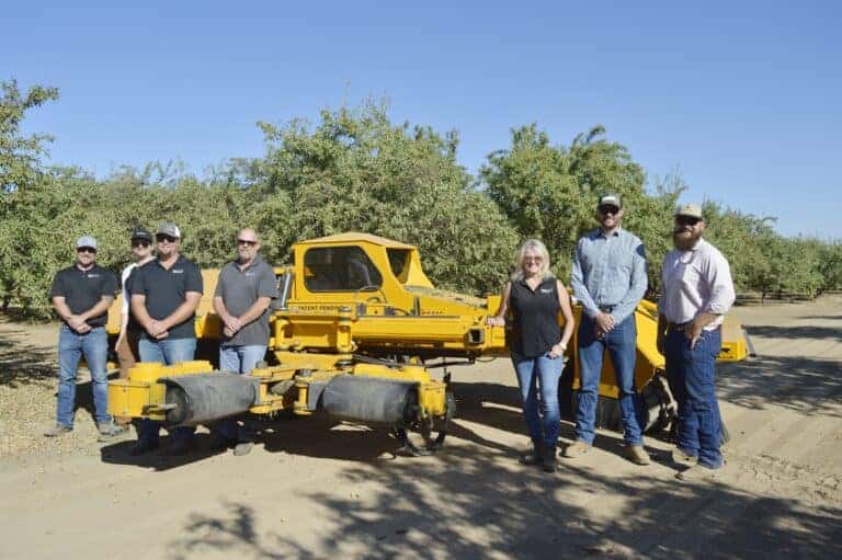 OMC shaking things up with driverless almond shaker
