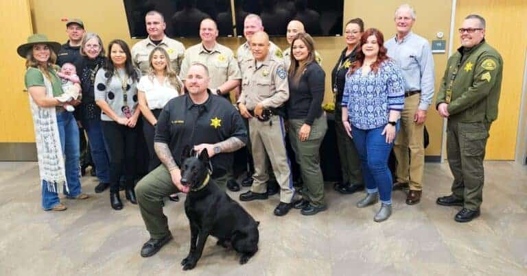 Sheriff’s office hosts retirement luncheon for K9