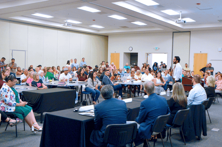 Hospital’s future discussed at town hall
