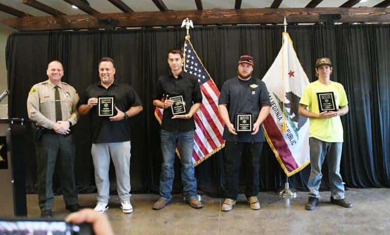 Law enforcement honors citizens
