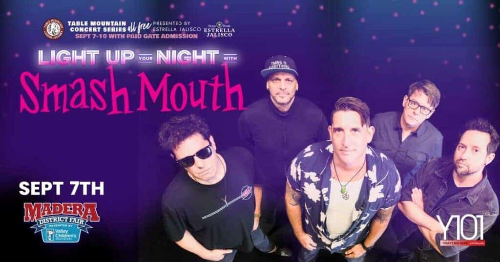 Photo - Smash Mouth will lead off the Madera District Fair’s concerts with a performance on opening night, September 7.