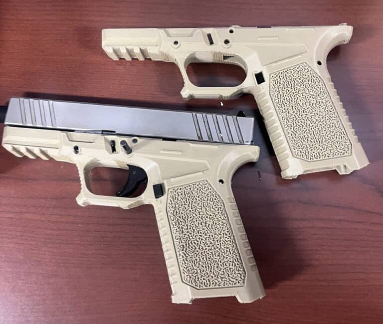 Illegally manufactured ghost gun seized