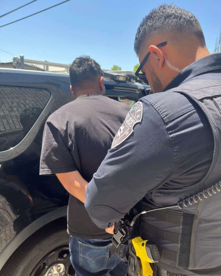 Traffic stop leads to chase