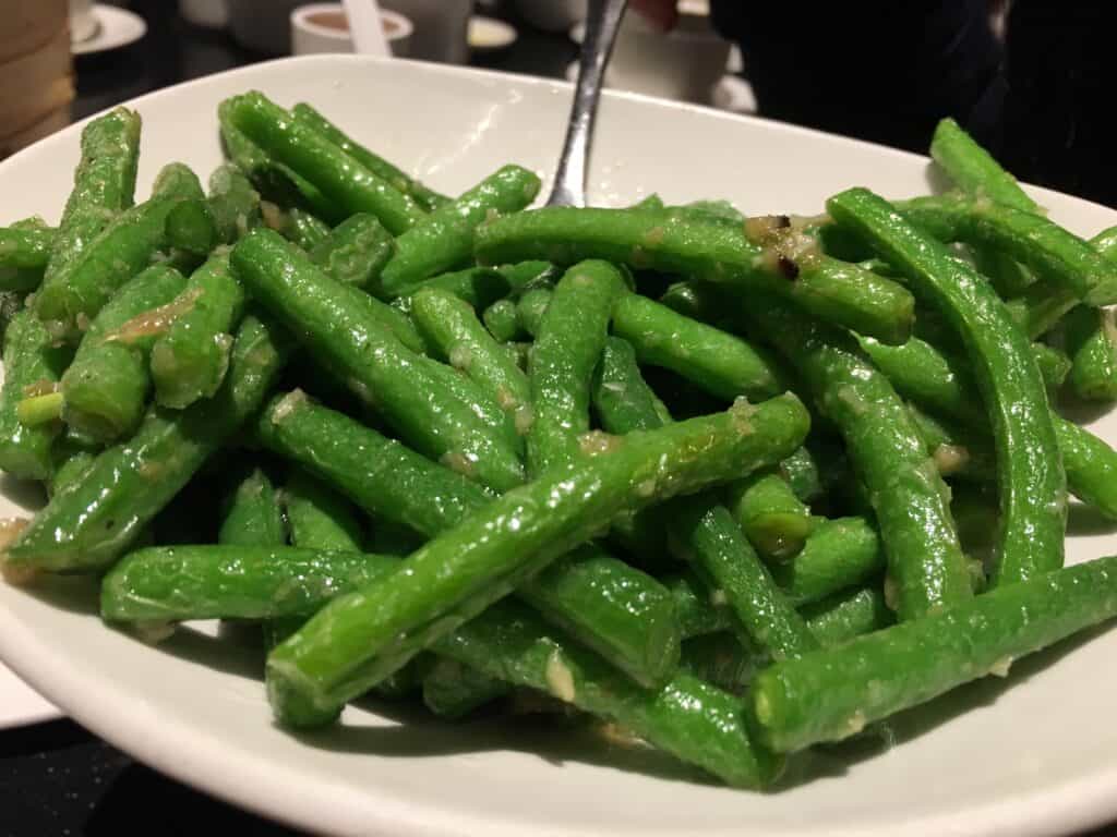 Photo - Some skillet fried fresh green beans make a delicious side for an Easter dinner.