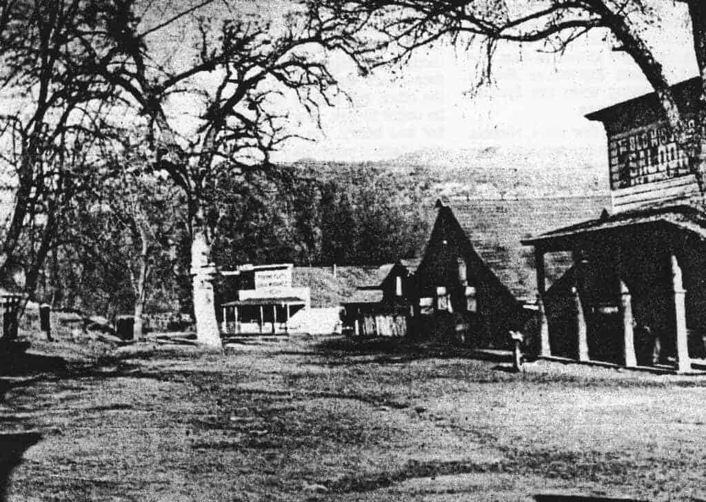 Photo - Oakhurst was once Fresno Flats, which is shown here circa 1880.