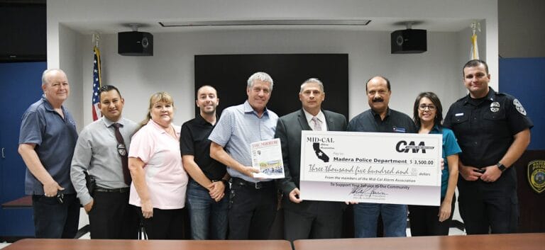 Alarm association steps up to help local police