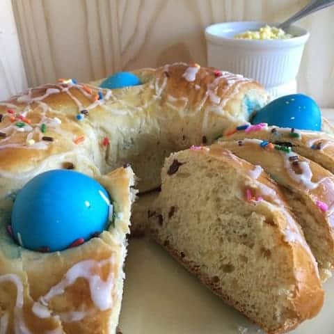 Photo - A beautiful and delicious Italian Easter bread is a great way to make your holiday celebration a little bit better.