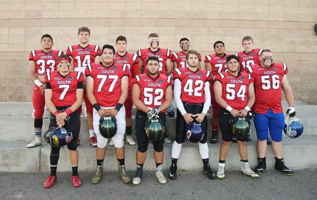Photo - South wins North/South football classic