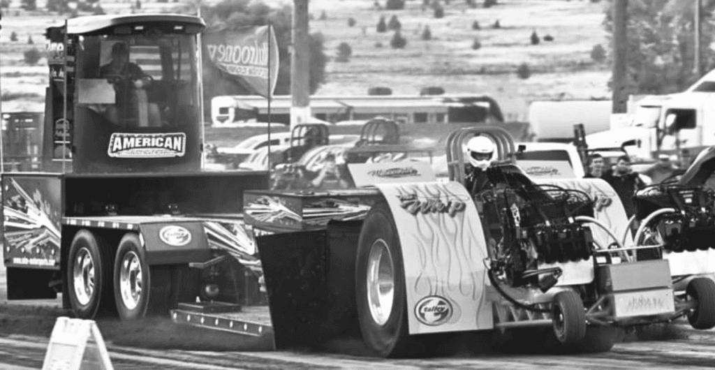 Photo - The Massetti family-led Whip will be one of the featured tractors in this weekend’s Golden State Invitational Truck and Tractor Pull at the Madera Speedway. Kevin Massetti will drive the Whip on Friday and Trevor Massetti will drive on Saturday.