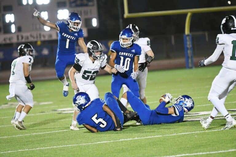Coyotes hurt selves in loss to Miners