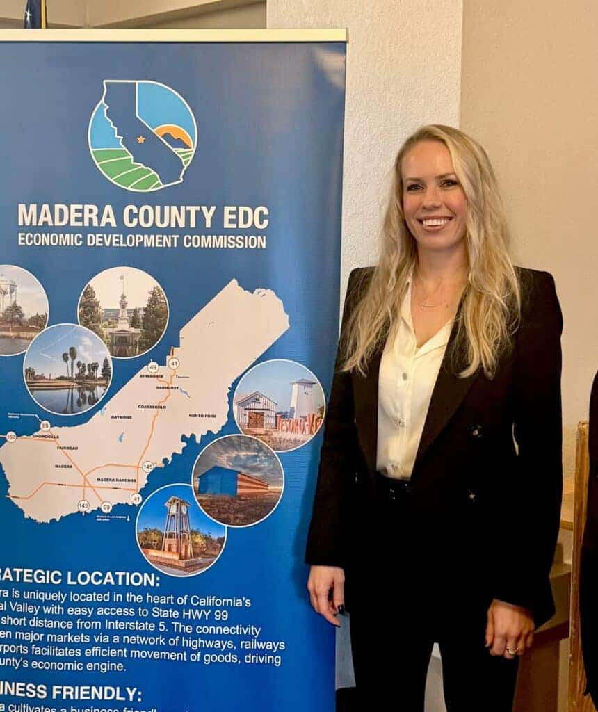Photo - Madera County Economic Development Commissioner Kristina Gallagher.