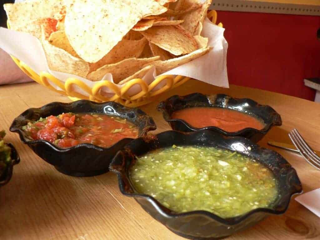 Photo - Chips are a great accompaniment for your favorite homemade tomato salsa.