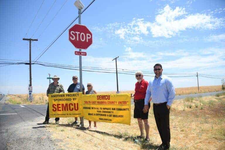 SEMCU sponsors stop signs, promote safety