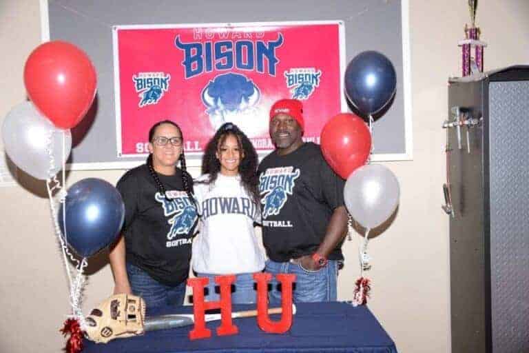 Coyotes softball player Ricks signs with Howard