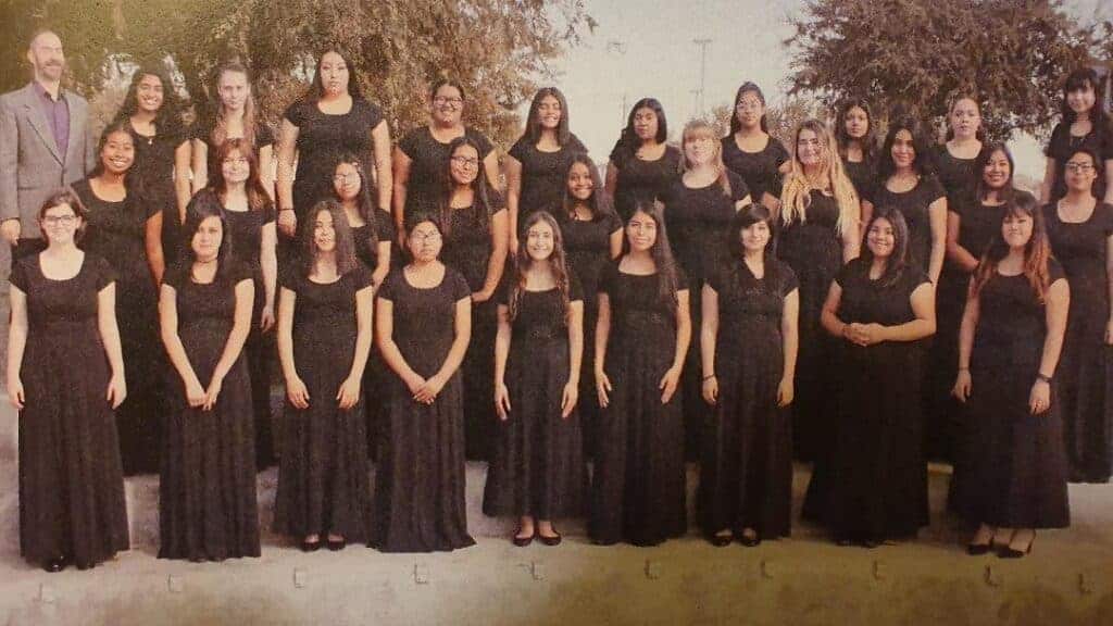 Photo - The Madera South High School choir may perform at Carnegie Hall.
