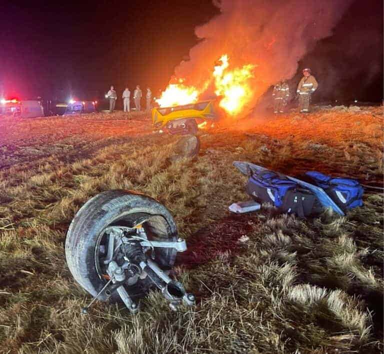 2 survive fiery crash