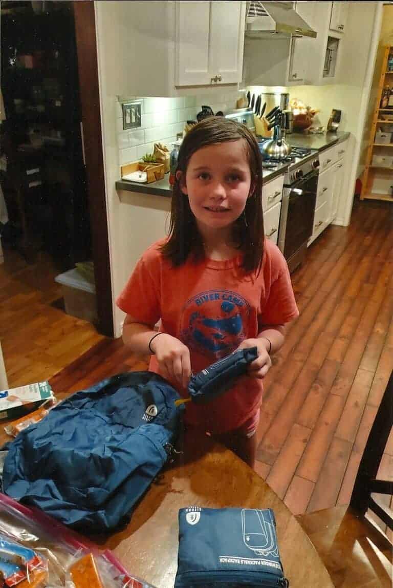 Youngster tries to help out homeless