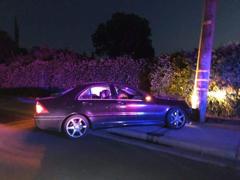 Car shot up; driver asks no police assistance