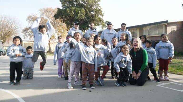 MUSD distributes 450 winter sweaters