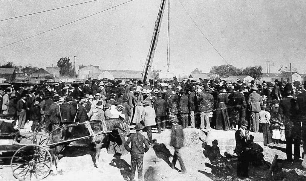 Photo - Although he lived south of the San Joaquin River, Thomas E. Hughes, shown here, was a leader in the Rebellion of 1893 that created Madera County. He supported the division of Fresno County because he owned huge tracts of land north of the river.
