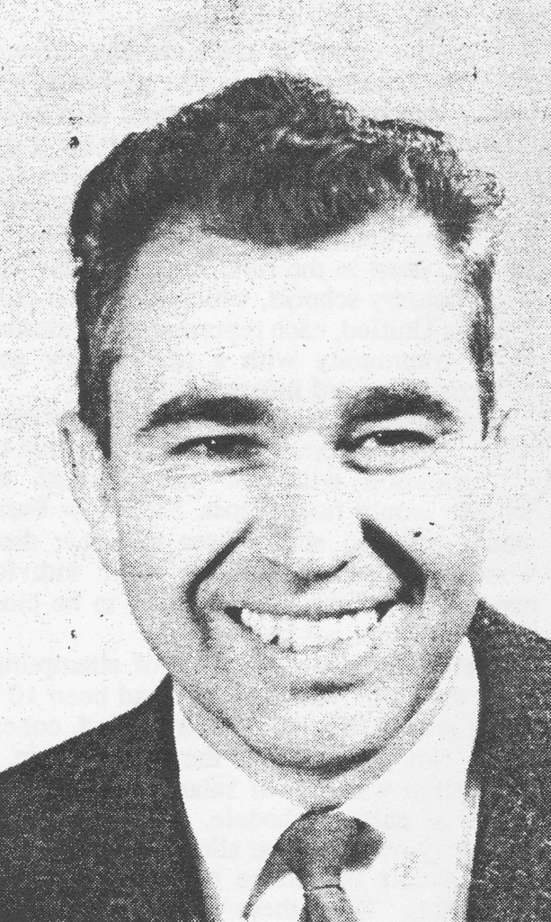 Photo - Duane Furman, shown here in 1965 when he was appointed superintendent of Madera Unified School District.