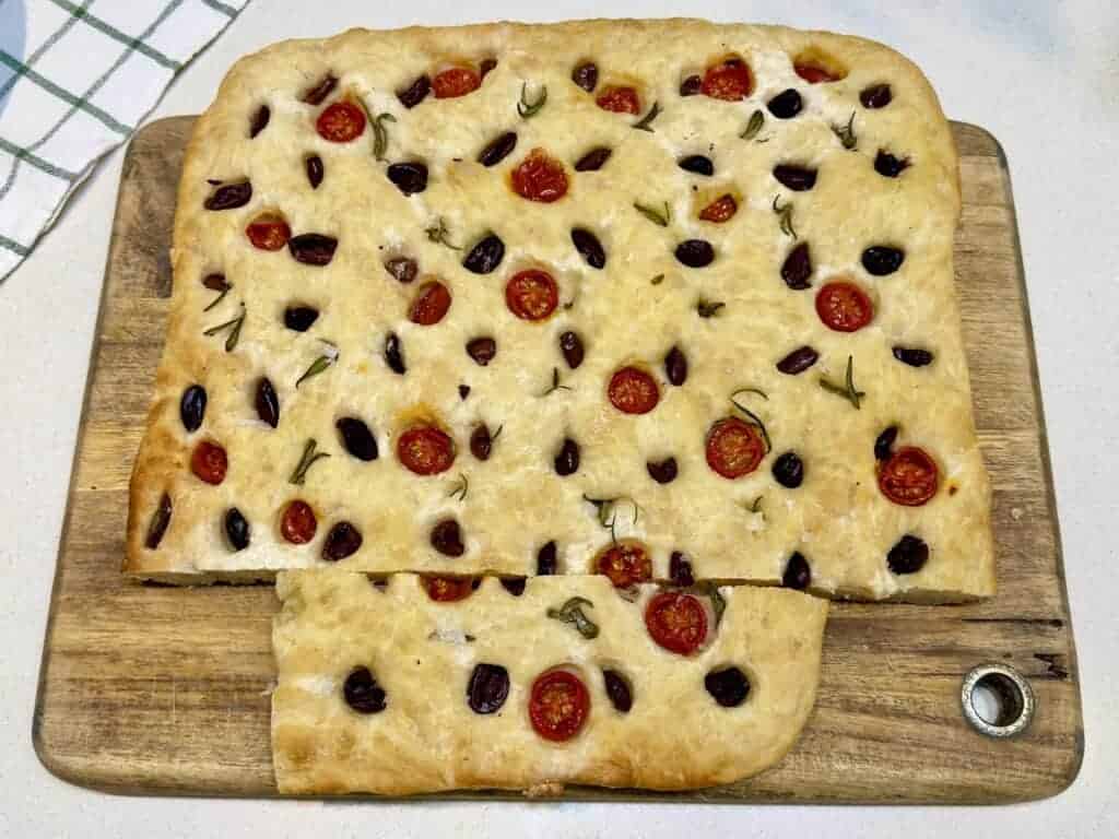Photo - Add some sun-dried tomatoes to an olive and rosemary focaccia for extra flavor.