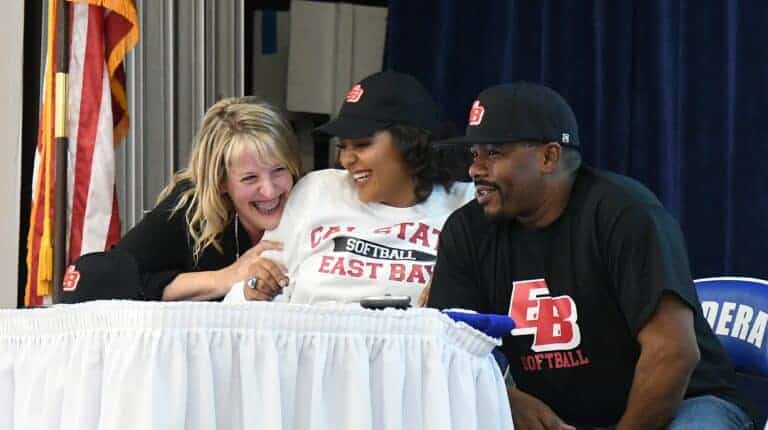 Softballer signs to dream school
