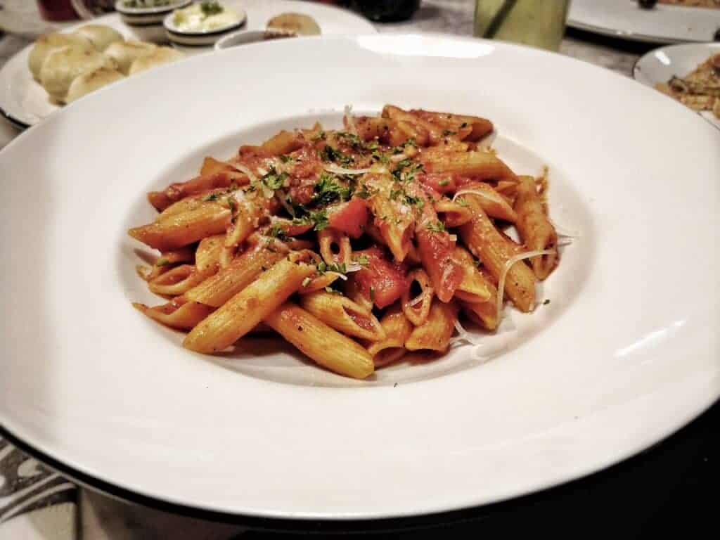 Photo - A plate of pasta is a welcome sight to place on any dinner table.